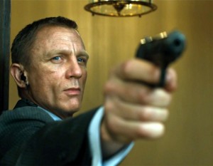 Craig and the famous Walther PPK also pop up here, in Skyfall