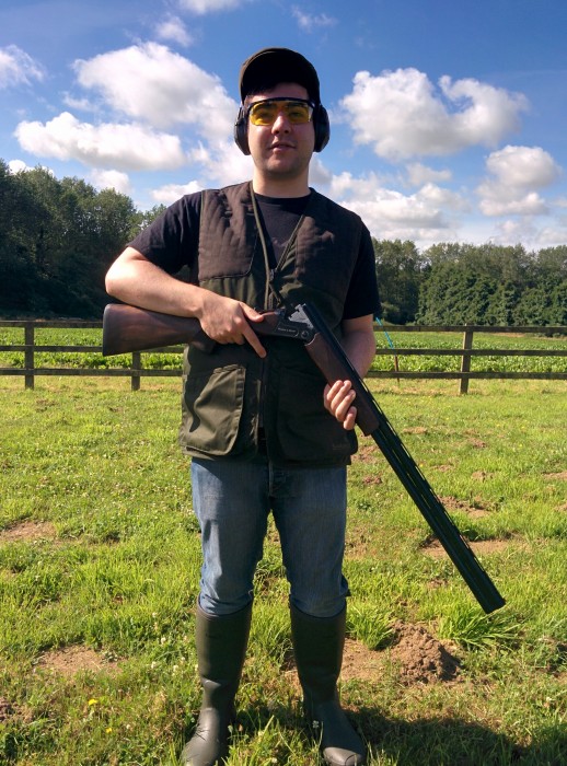 clay pigeon shooting outfit