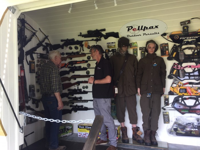 Our travelling airgun store, the Bullet, goes on tour